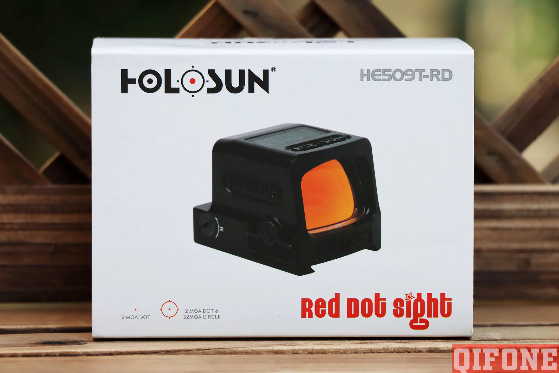 美国原品HOLOSUN HE509T-RD红点瞄准镜 钛合金高抗震